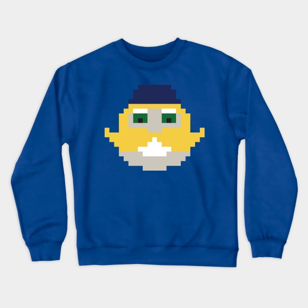 (MIL) Baseball Mascot Crewneck Sweatshirt by Pixburgh